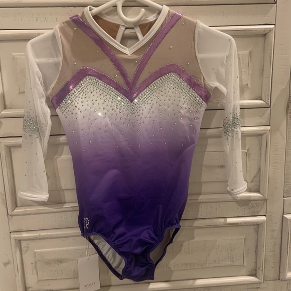 Sylvia P Team Wear Competition Leotard - Picture 1 of 6